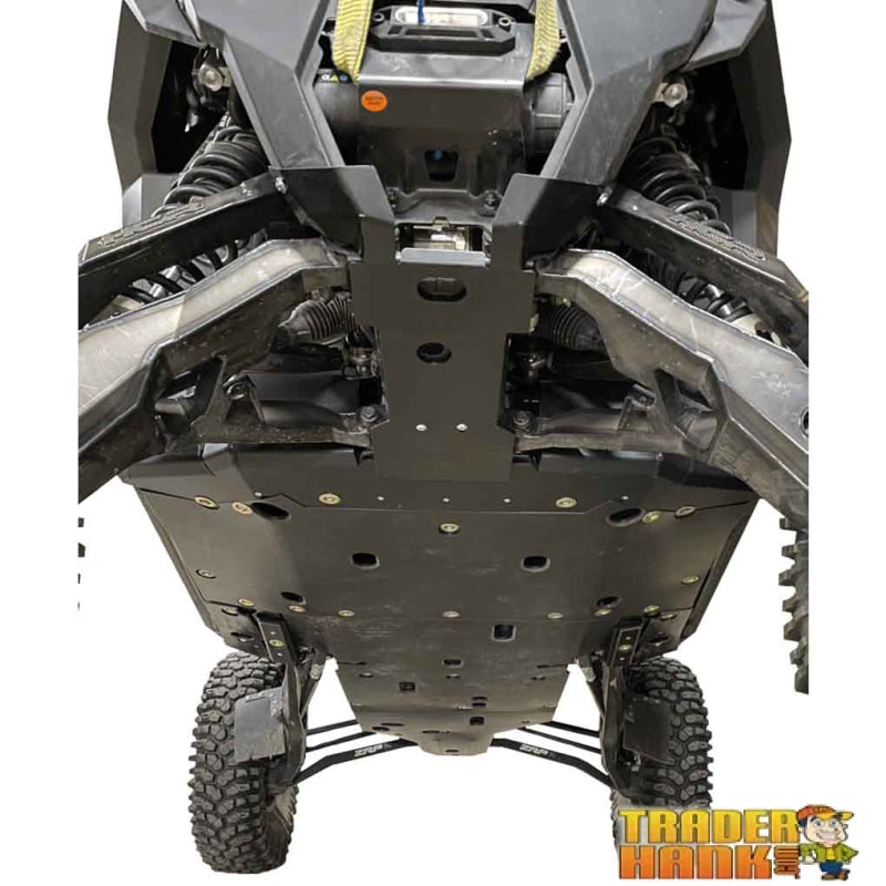 Polaris RZR Pro R Ricochet 5-Piece Aluminum or UHMW Frame Skid Plate Set | UTV Skid Plates - Free shipping