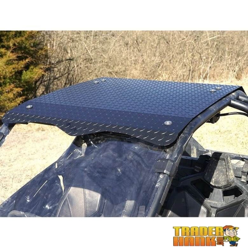 Polaris RZR PRO XP Black Aluminum Diamond Plate Hard Top | UTV Accessories - Free shipping