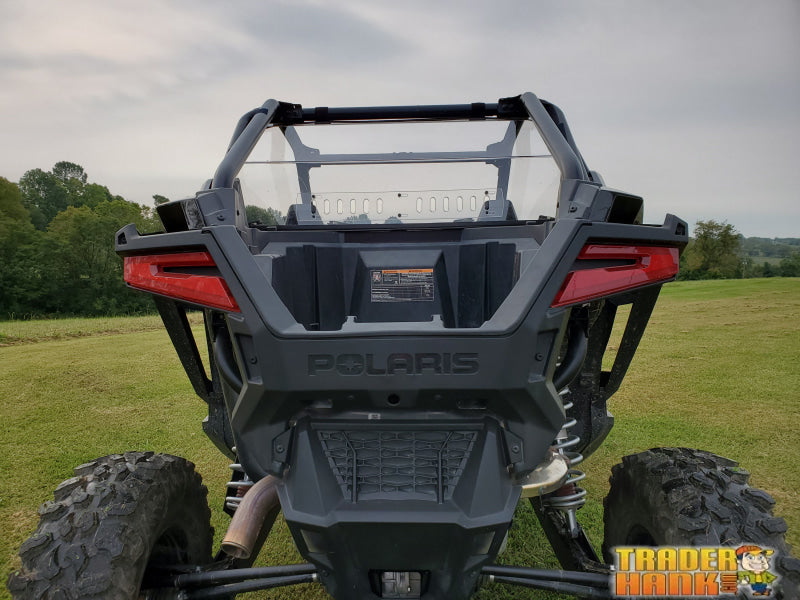 Polaris RZR PRO XP/Turbo R - 1 Pc Lexan Back Panel w/Clamp and Vent Options | UTV Accessories - Free shipping