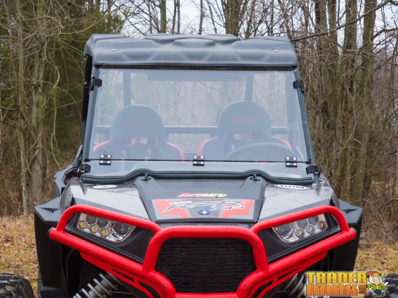 Polaris RZR S 1000 Scratch Resistant Flip Down Windshield | Free shipping