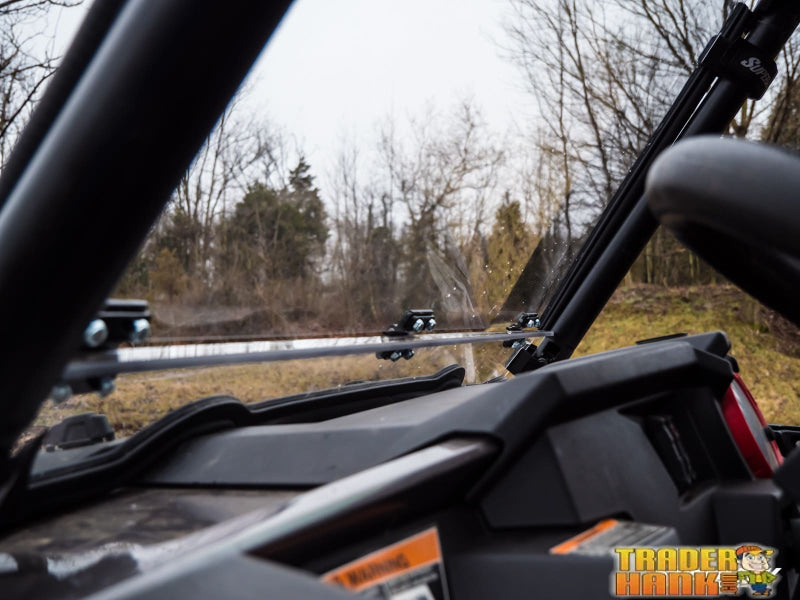 Polaris RZR S 1000 Scratch Resistant Flip Down Windshield | Free shipping