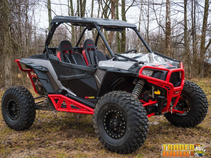 Polaris RZR S 1000 Scratch Resistant Flip Down Windshield | Free shipping