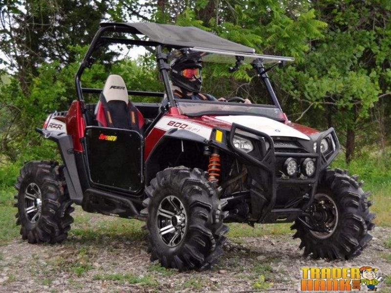 Polaris RZR Scratch Resistant Flip Windshield | SUPER ATV WINDSHIELDS - Free Shipping