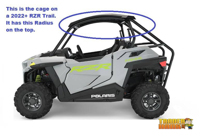 Polaris RZR Trail and Trail S Flip Up Windshield 2022-2023 | UTV Accessories - Free shipping