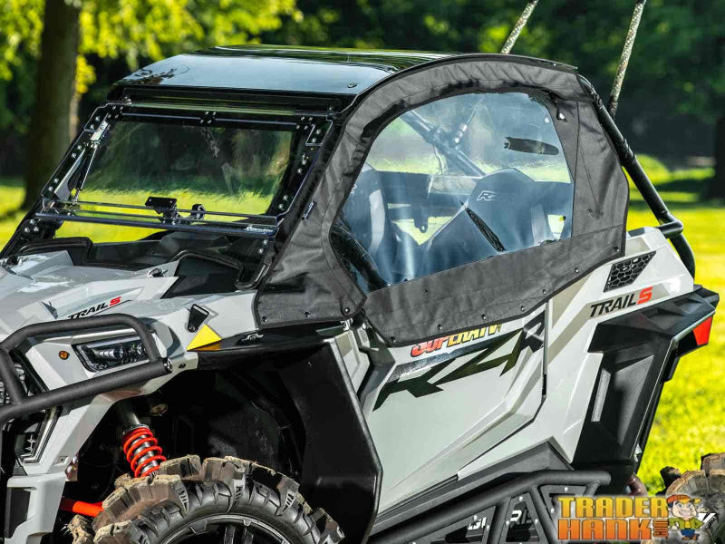 Polaris RZR Trail S 900 Primal Soft Cab Enclosure Upper Doors | UTV Accessories - Free shipping