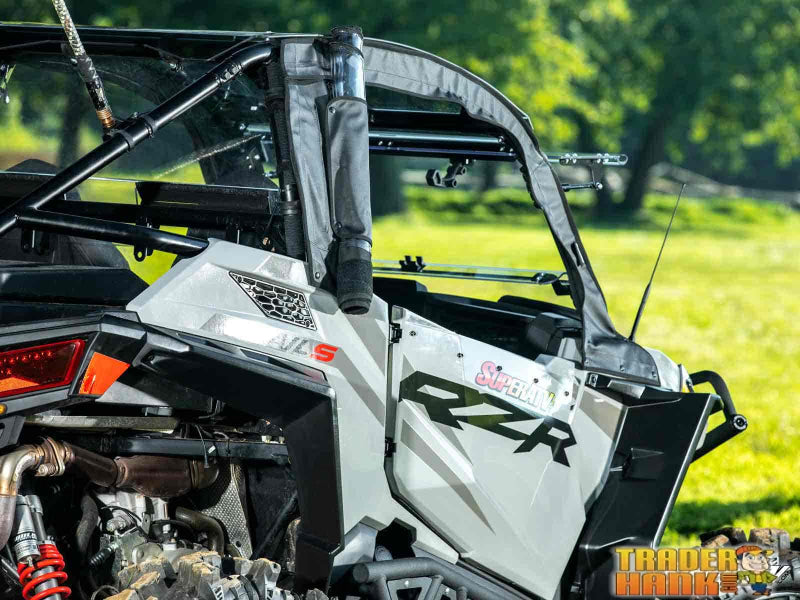 Polaris RZR Trail S 900 Primal Soft Cab Enclosure Upper Doors | UTV Accessories - Free shipping