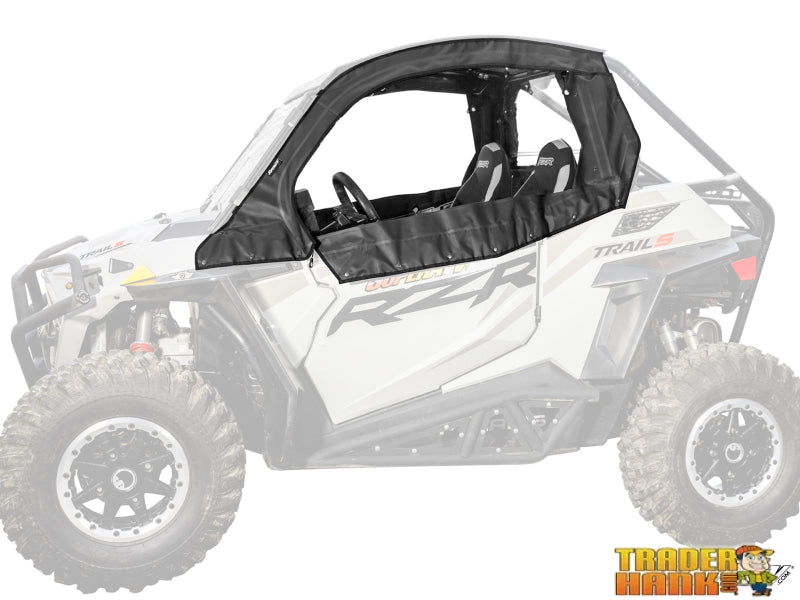 Polaris RZR Trail S 900 Primal Soft Cab Enclosure Upper Doors | UTV Accessories - Free shipping