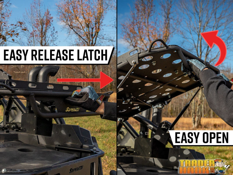 Polaris RZR Turbo R 4 Cargo Rack Alpha | UTV Accessories - Free shipping