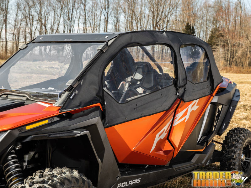 Polaris RZR Turbo R 4 Primal Soft Cab Enclosure Upper Doors | UTV Accessories - Free shipping