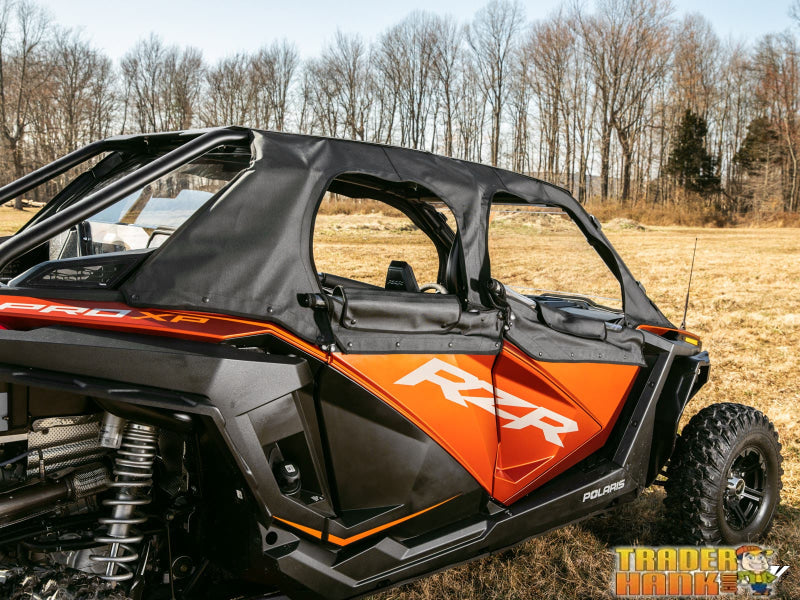 Polaris RZR Turbo R 4 Primal Soft Cab Enclosure Upper Doors | UTV Accessories - Free shipping