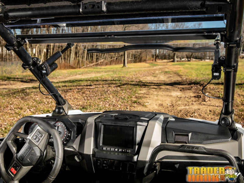 Polaris RZR Turbo R MaxDrive Power Flip Windshield | UTV Accessories - Free shipping