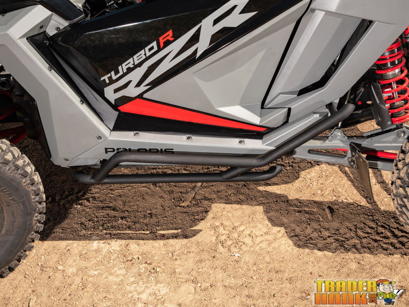 Polaris RZR Turbo R Rock Slider Nerf Bars | UTV Accessories - Free shipping