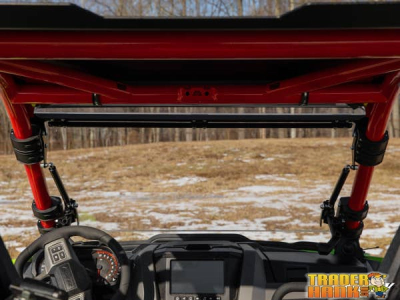 Polaris RZR Turbo R Scratch-Resistant Flip Windshield | UTV Accessories - Free shipping