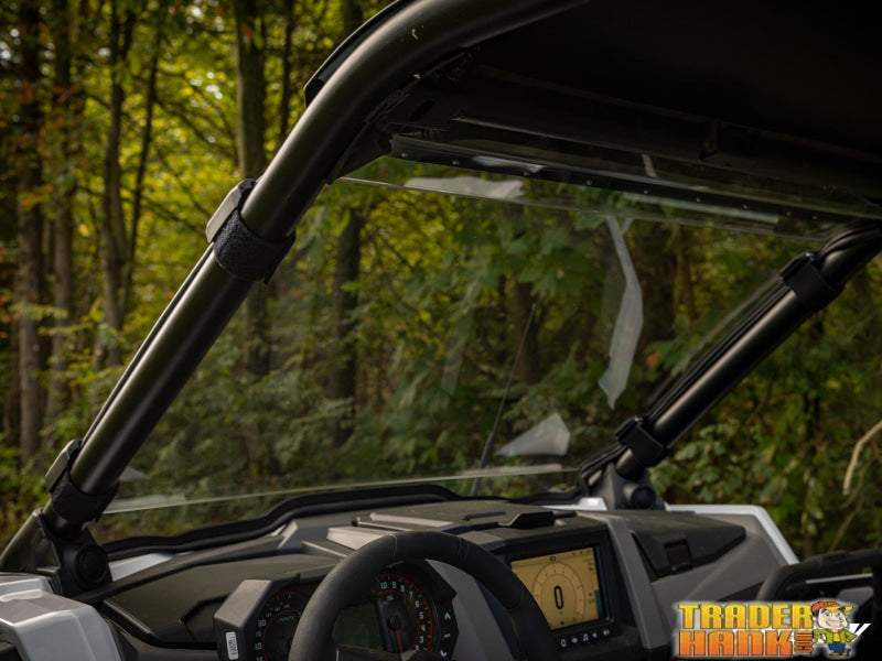 Polaris RZR Turbo R Scratch-Resistant Full Windshield | UTV Accessories - Free shipping