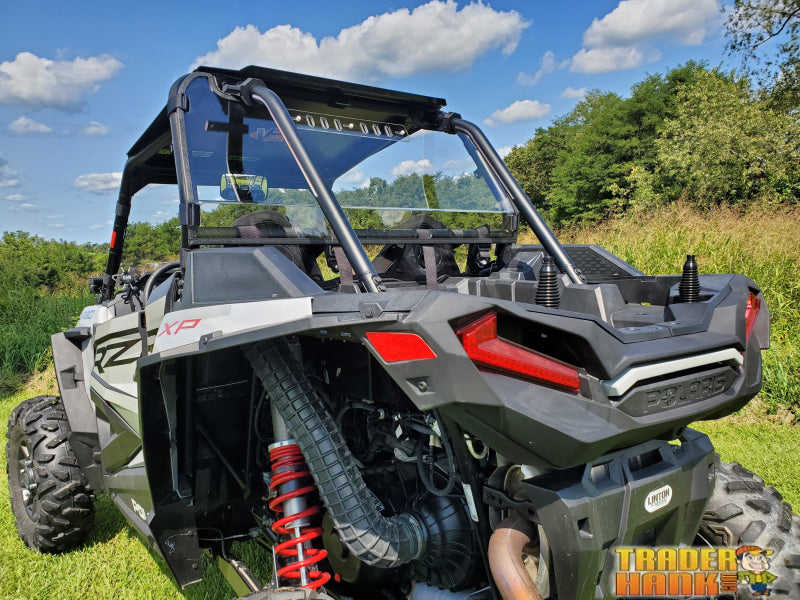Polaris RZR XP 1000/XP Turbo - 2 Piece Lexan Back Panel | UTV Accessories - Free shipping