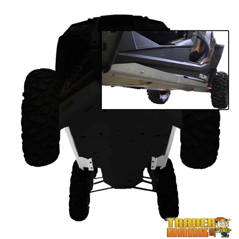 Polaris RZR XP-4 1000 High-Lifter Ricochet 2-Piece Aluminum Rock Slider Set | Free shipping