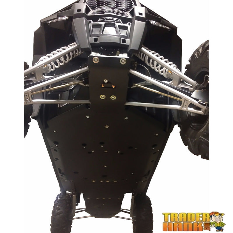 Polaris RZR XP-4 1000 Ricochet 11-Piece Complete Aluminum or UHMW Skid Plate Set | Free shipping