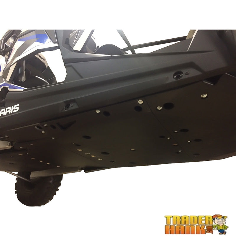 Polaris RZR XP-4 1000 Ricochet 11-Piece Complete Aluminum or UHMW Skid Plate Set | Free shipping