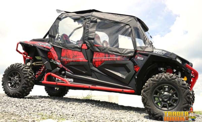 Polaris RZR XP 4 1000/ XP 4 Turbo Soft Door Rear Window Combo with Roof | Free shipping