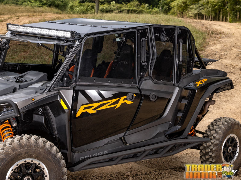 Polaris RZR XP 4 Hard Cab Enclosure Upper Doors | UTV Accessories - Free shipping