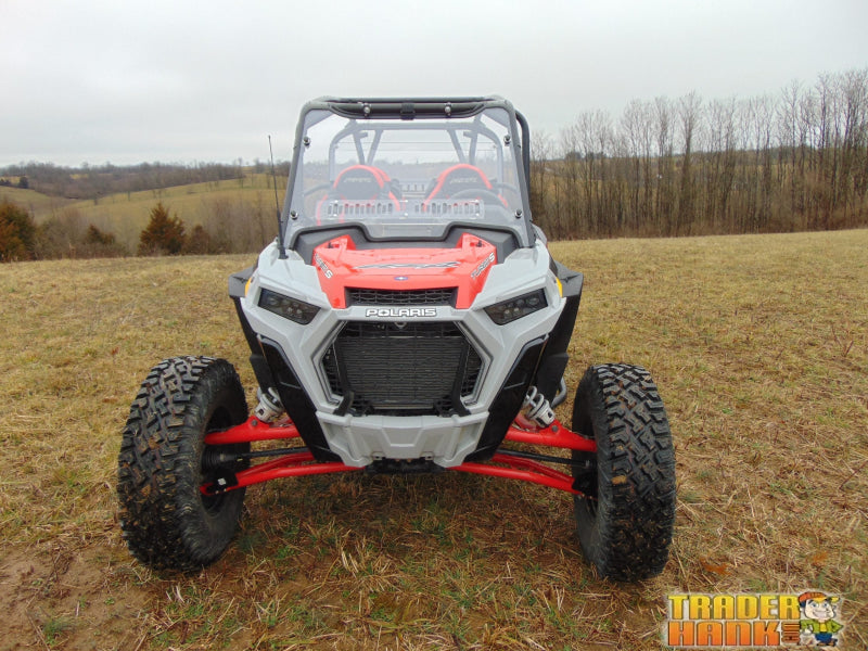 Polaris RZR XP 4 Turbo S - 1 Pc Scratch-Resistant Windshield with Clamp and Vent Options | UTV Accessories - Free shipping