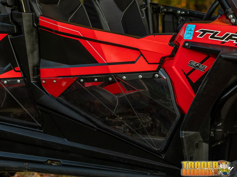 Polaris RZR XP 4 Turbo S Clear Lower Doors | Free shipping
