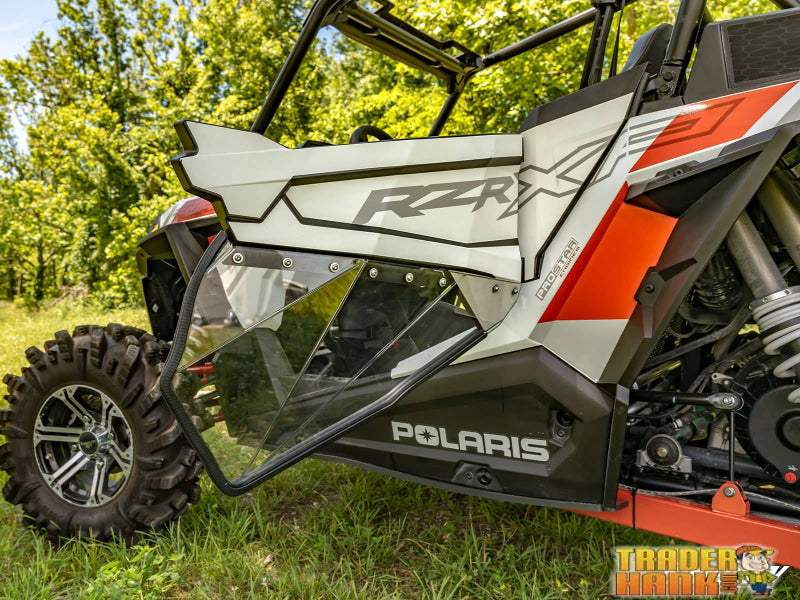 Polaris RZR XP 4 Turbo S Clear Lower Doors | Free shipping