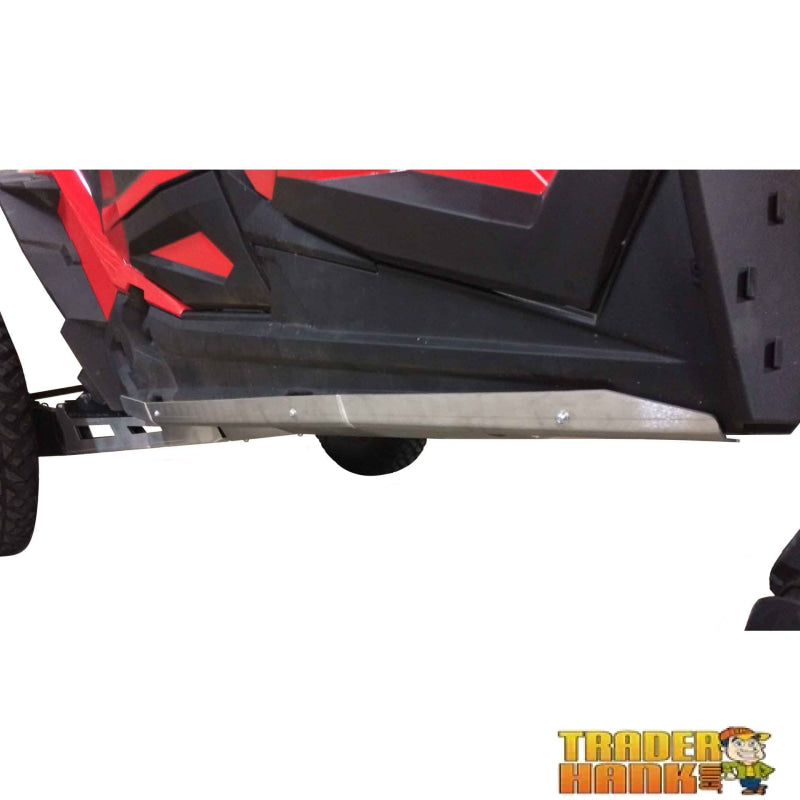 Polaris RZR XP-4 Turbo S Ricochet 2-Piece Aluminum Rock Slider Set | Free shipping