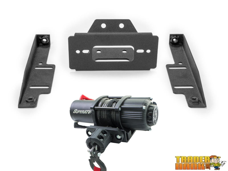 Polaris RZR XP 900 Winch Mounting Plate | Free shipping