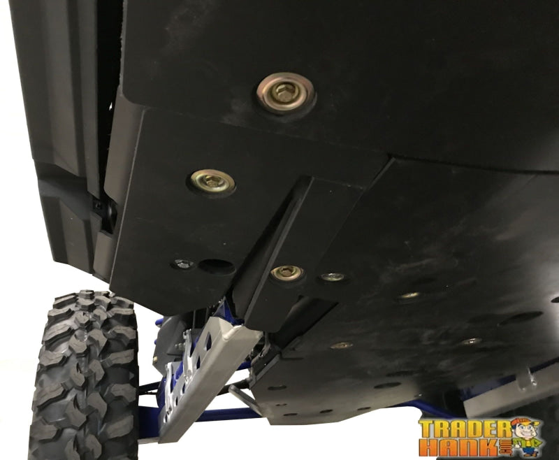 Polaris RZR XP Pro 4 Ricochet 11-Piece Complete Aluminum or 13 Piece UHMW Skid Plate Set | Polaris RZR 1000 Skid Plates - Free Shipping