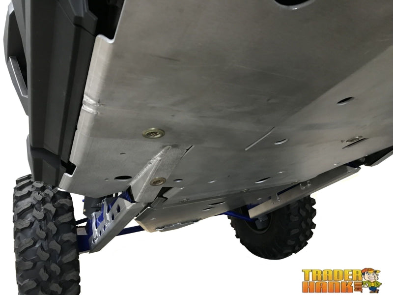 Polaris RZR XP Pro 4 Ricochet 11-Piece Complete Aluminum or 13 Piece UHMW Skid Plate Set | Polaris RZR 1000 Skid Plates - Free Shipping