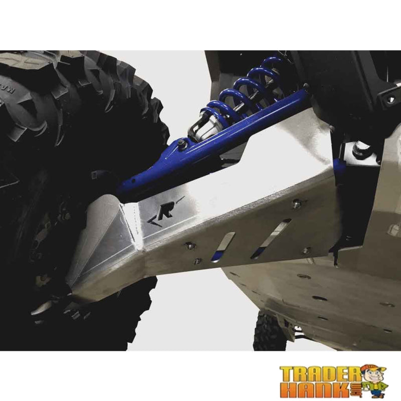 Polaris RZR XP Pro 4 Ricochet 11-Piece Complete Aluminum or 13 Piece UHMW Skid Plate Set | Free shipping