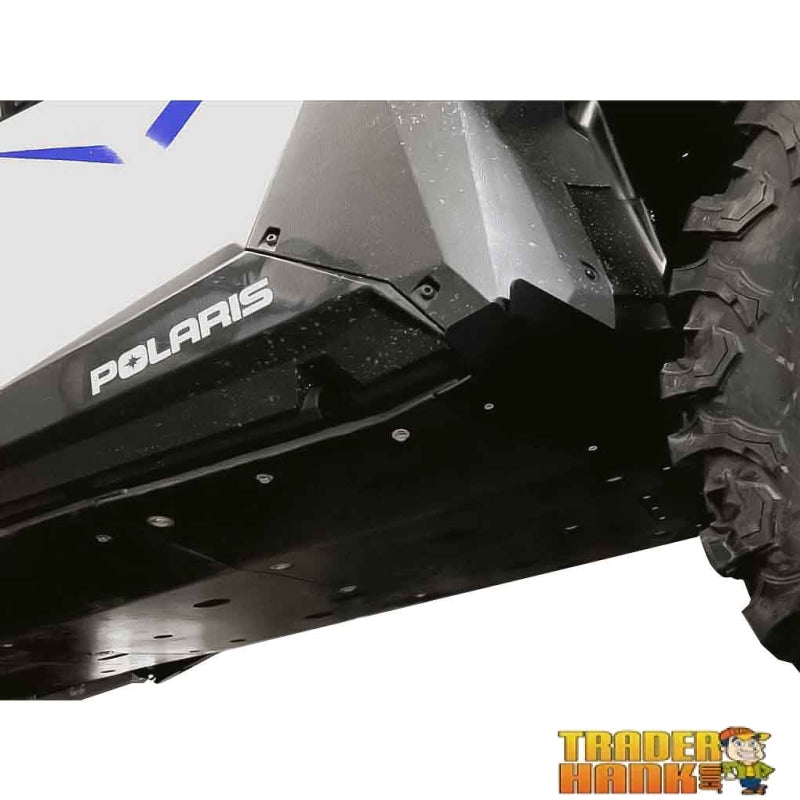 Polaris RZR XP Pro 4 Ricochet 7-Piece Aluminum or 9-Piece UHMW Frame and Rock Slider Skid Plate Set | Free shipping