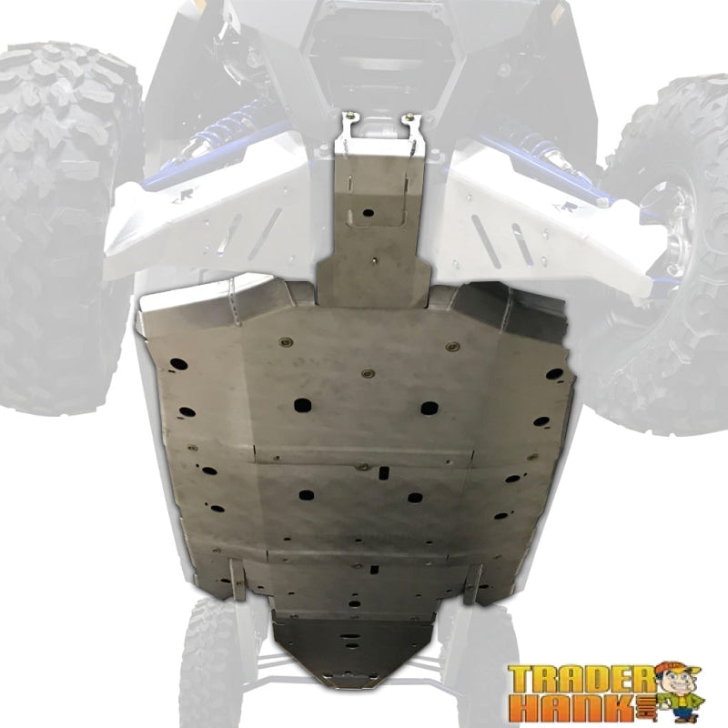 Polaris RZR XP Pro 4 Ricochet 7-Piece Aluminum or 9-Piece UHMW Frame and Rock Slider Skid Plate Set | Free shipping