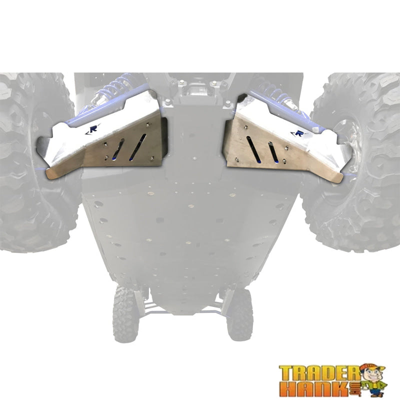 Polaris RZR XP Pro 4 Ricochet 7-Piece Aluminum or 9-Piece UHMW Frame and Rock Slider Skid Plate Set | Free shipping