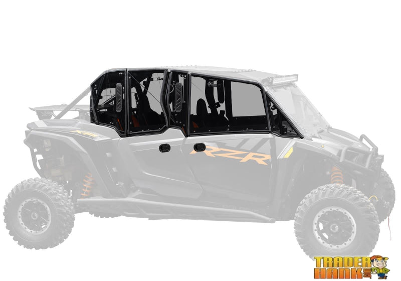 Polaris RZR XP S 4 Hard Cab Enclosure Upper Doors | UTV Accessories - Free shipping