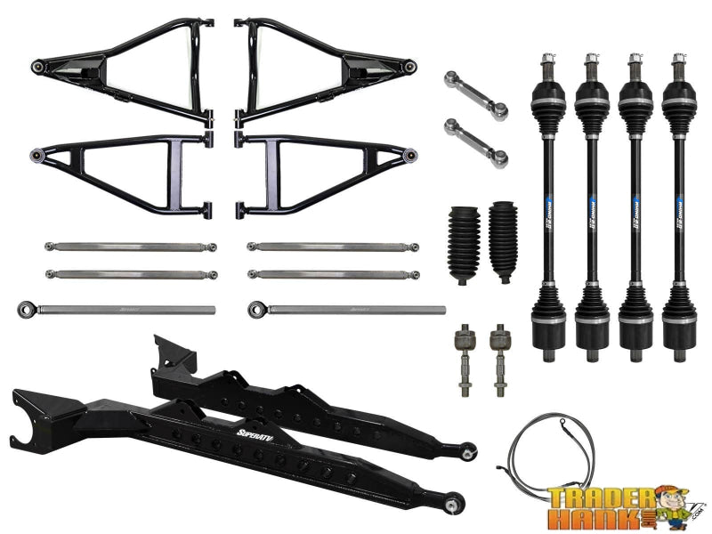Polaris RZR XP Turbo 3’’ Chromoly Tubed Long Travel Kit | UTV Accessories - Free shipping