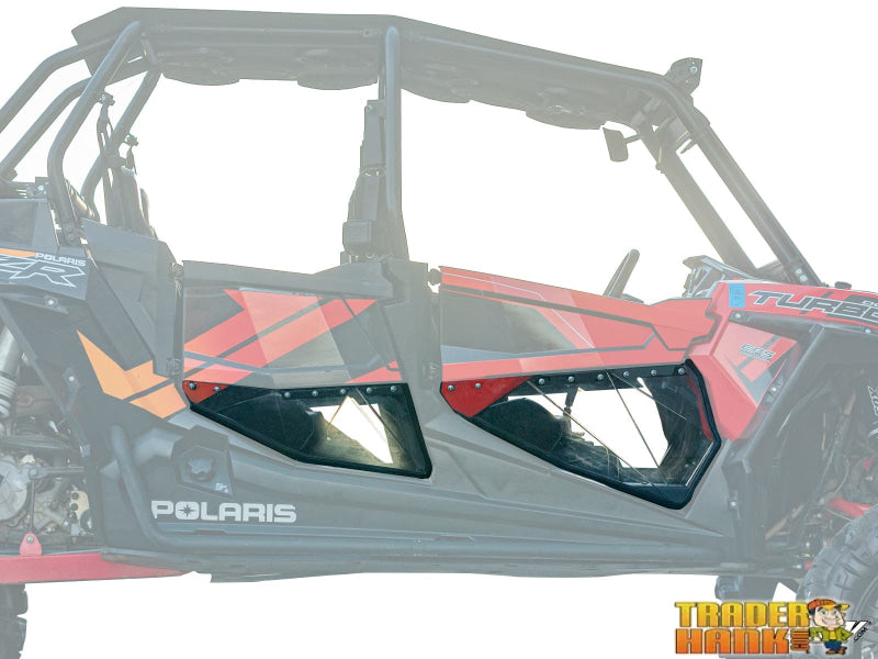 Polaris RZR XP Turbo Clear Lower Doors | Free shipping