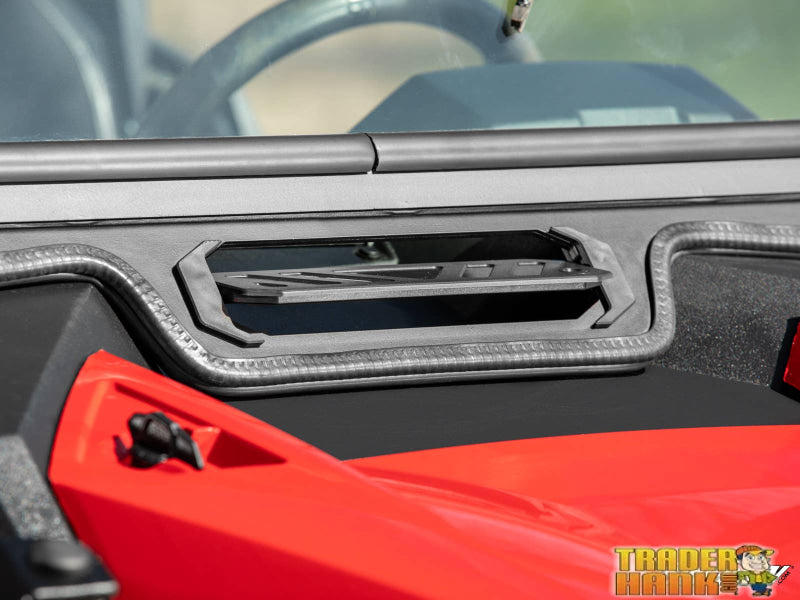 Polaris RZR XP Turbo Flip Down Glass Windshield | Free shipping