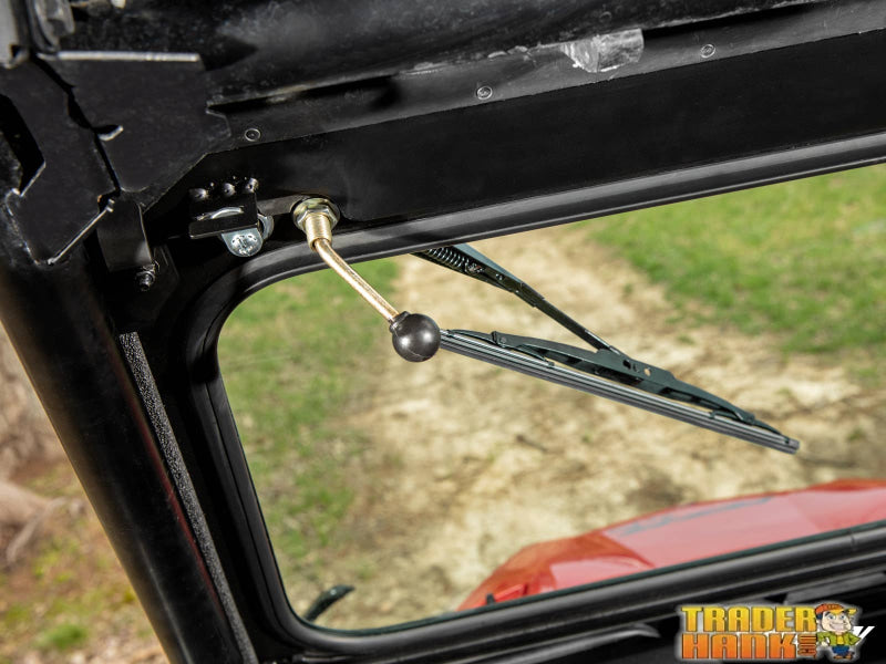 Polaris RZR XP Turbo Flip Down Glass Windshield | Free shipping