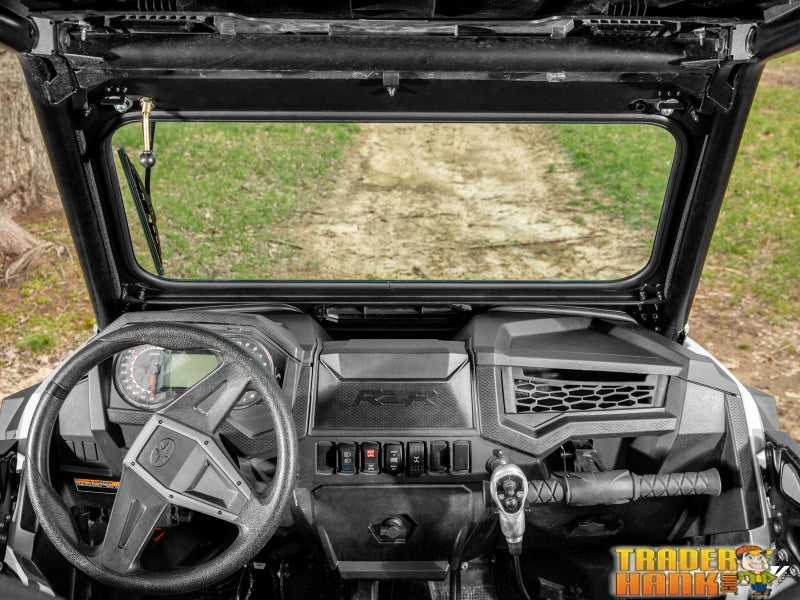 Polaris RZR XP Turbo Flip Down Glass Windshield | Free shipping