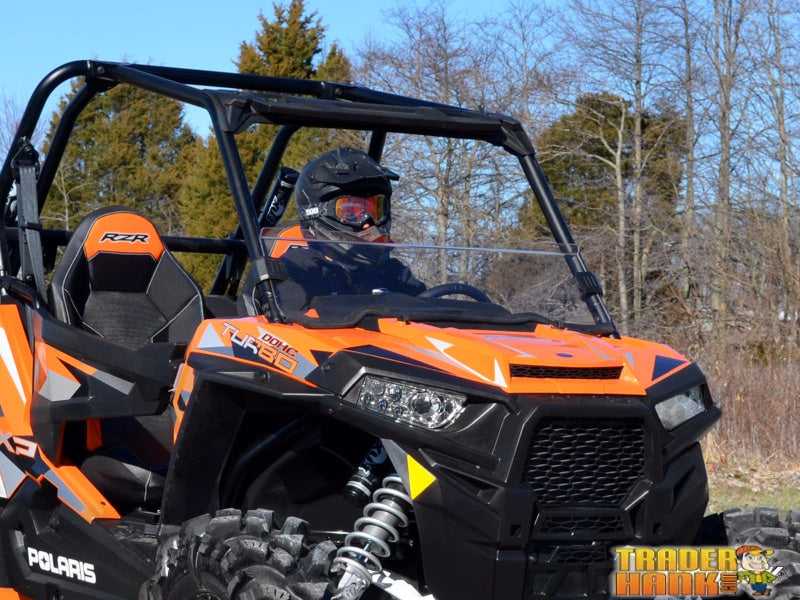 Polaris RZR XP Turbo Half Windshield | Free shipping