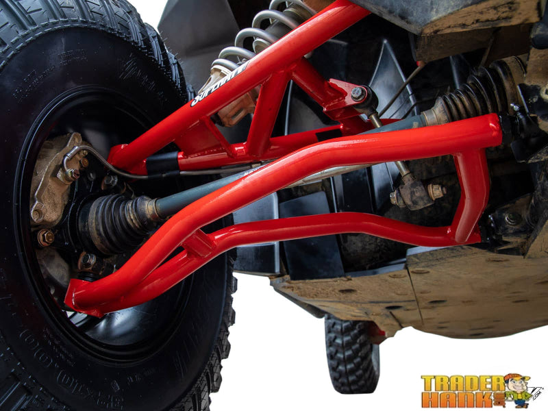 Polaris RZR XP Turbo High Clearance 1.5 Forward Offset A-Arms (Chromoly) | UTV Accessories - Free shipping