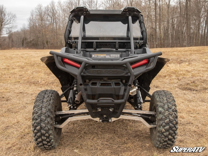 Polaris RZR XP Turbo Rear Vented Windshield | UTV Accessories - Free shipping