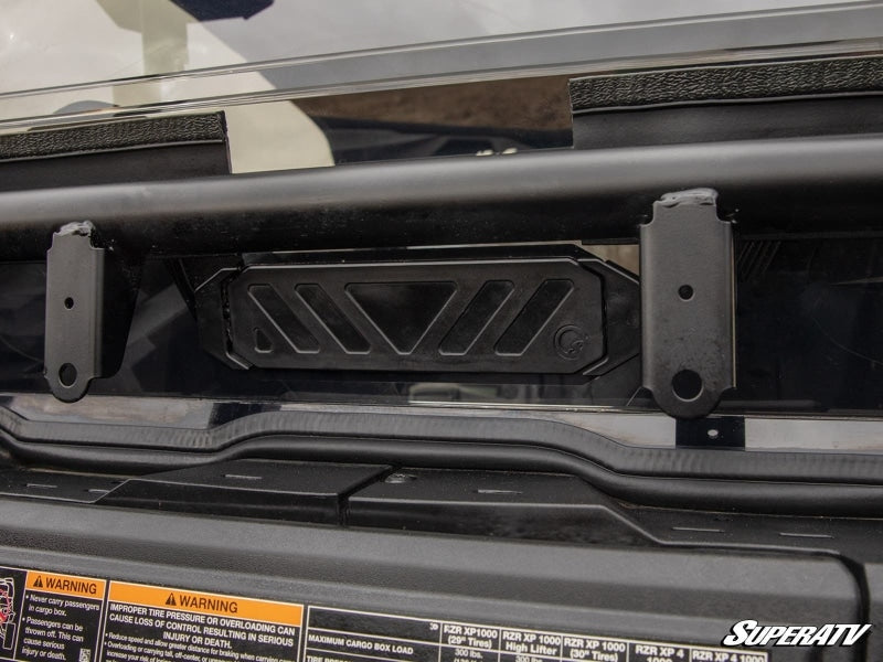 Polaris RZR XP Turbo Rear Vented Windshield | UTV Accessories - Free shipping