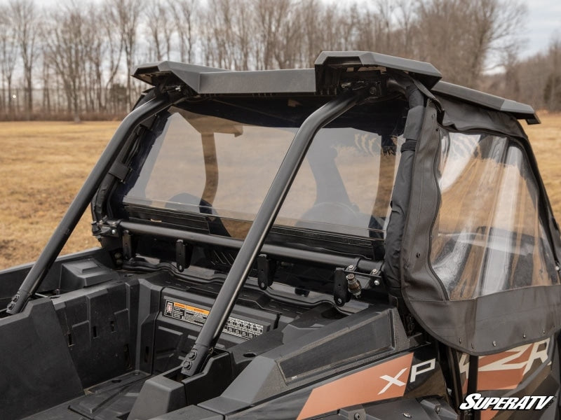 Polaris RZR XP Turbo Rear Vented Windshield | UTV Accessories - Free shipping