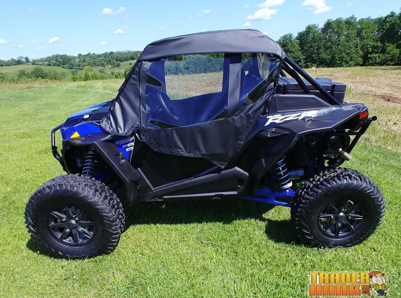Polaris RZR XP Turbo S - Door/Rear Window Combo w/Support Bars | UTV Accessories - Free shipping