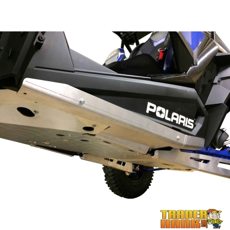 Polaris RZR XP Turbo S Ricochet 10-Piece Complete Aluminum or UHMW Skid Plate Set | Free shipping
