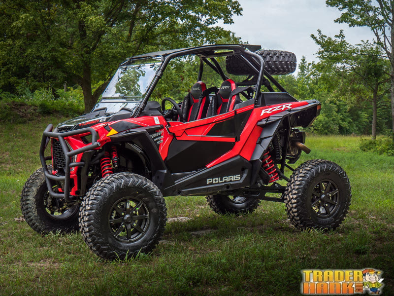 Polaris RZR XP Turbo S Scratch Resistant Flip Windshield | Free shipping