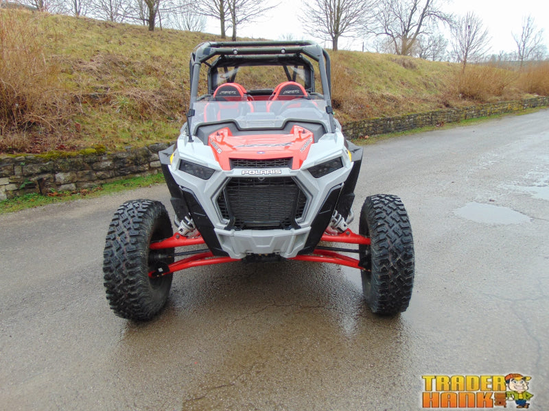 Polaris RZR XP Turbo S - Scratch-Resistant Half Windshield | UTV Accessories - Free shipping